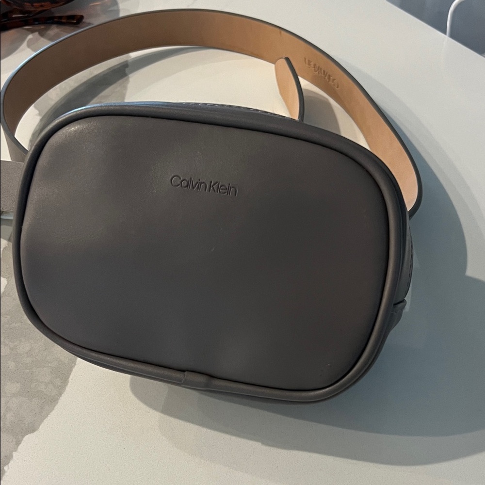 Calvin Klein Charcoal Belt Bag